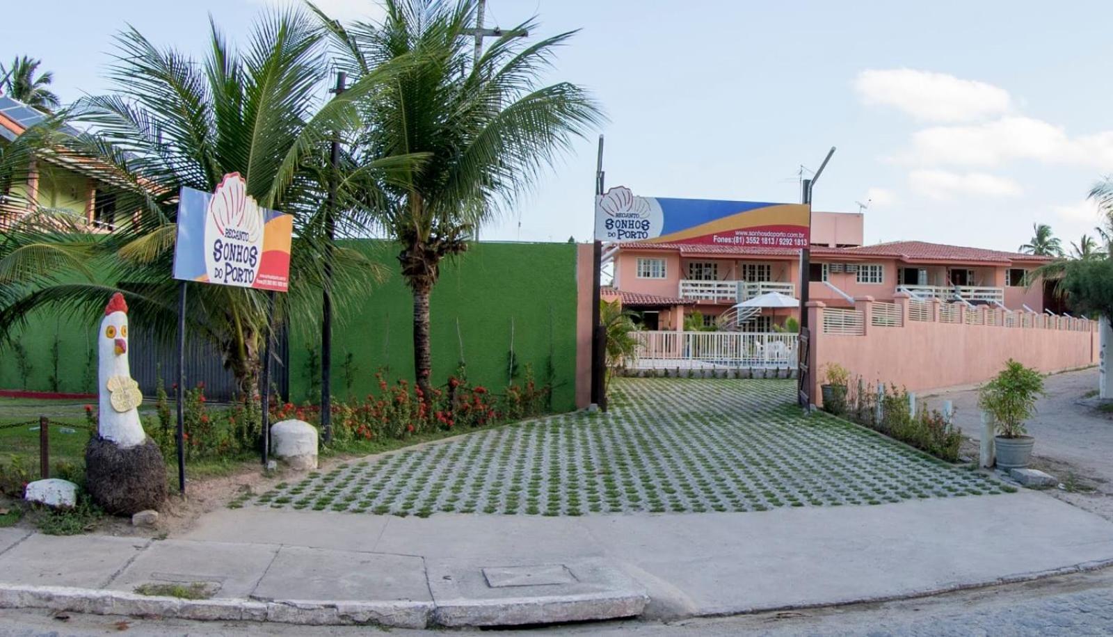 Pousada Flats Recanto Sonhos Do Porto Pôrto das Galinhas 외부 사진